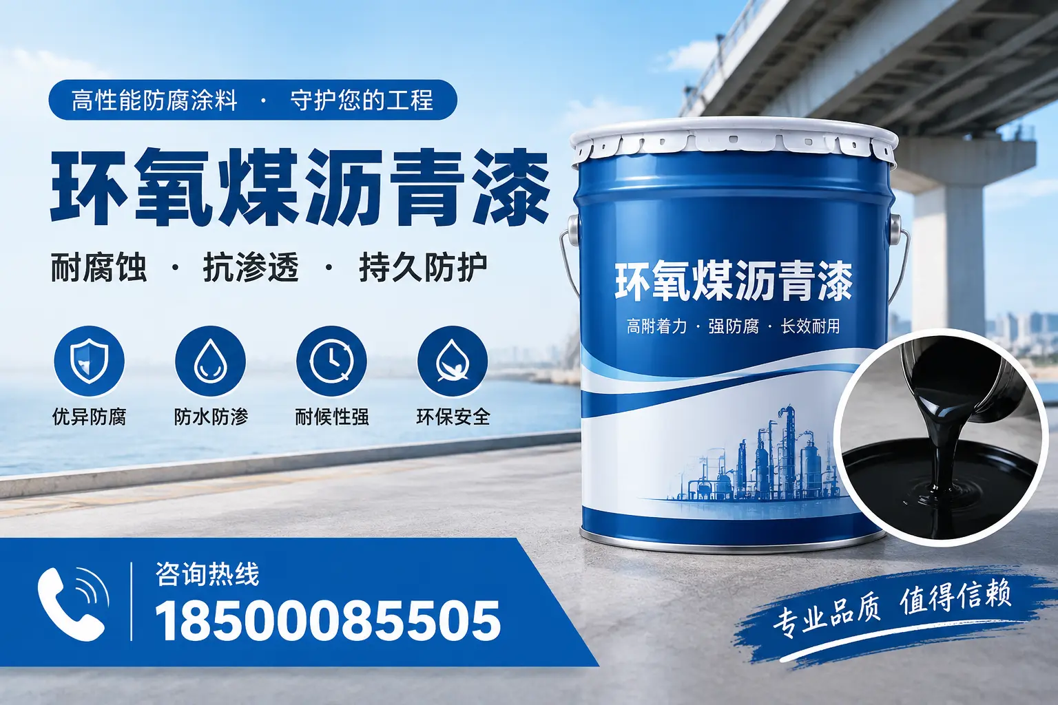 如何确保环氧煤沥青漆施工质量？滨州用户的质量控制